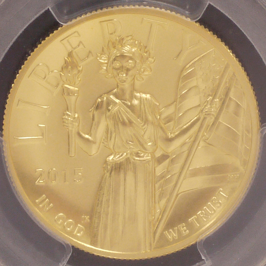 USA $ 100 Gold coins 2015 Liberty PCGS MS70