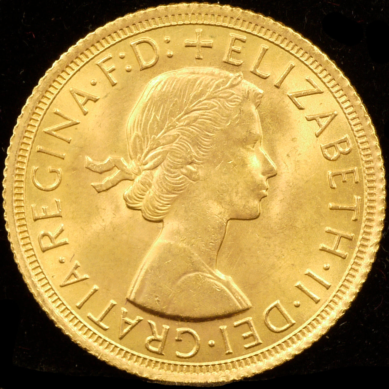 British Sovolin Gold Coin 1966 Elizabeth II