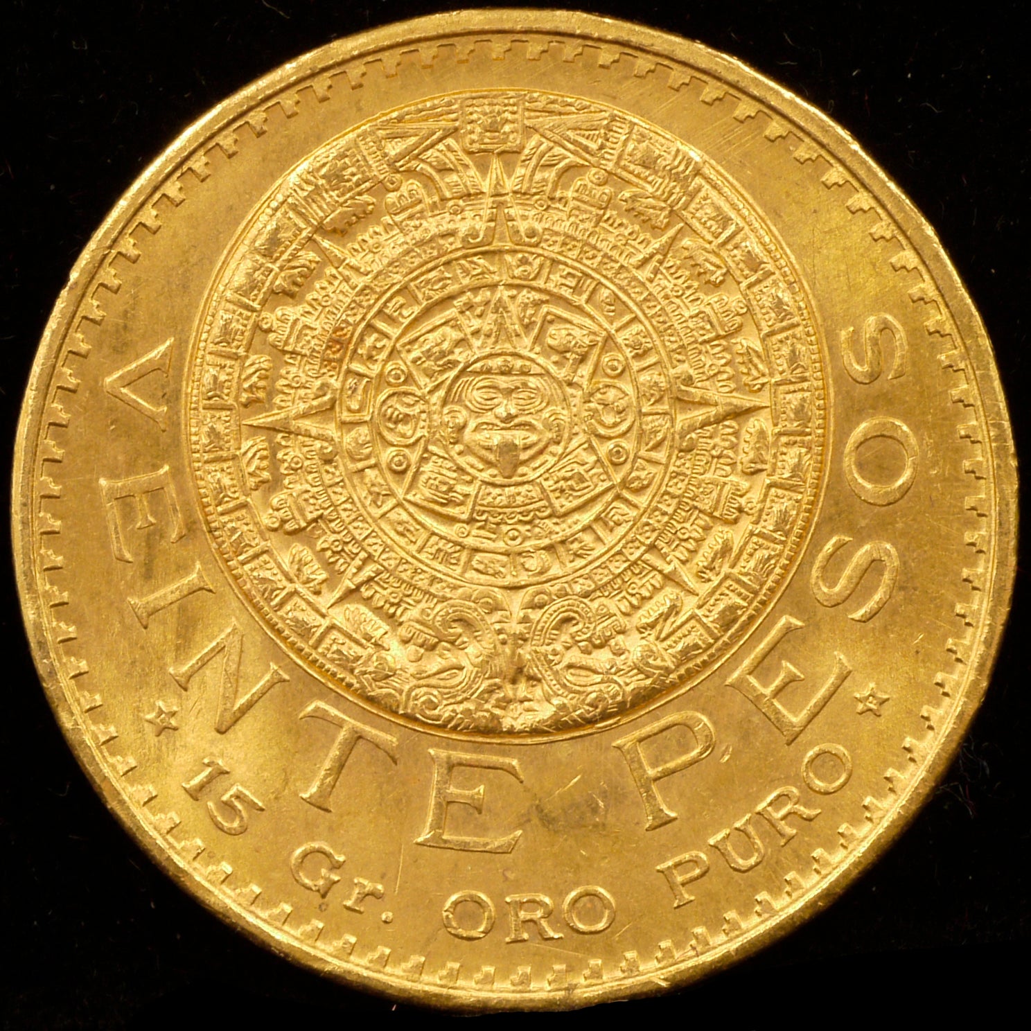 メキシコ 10ペソ 金貨 1959年 コイン