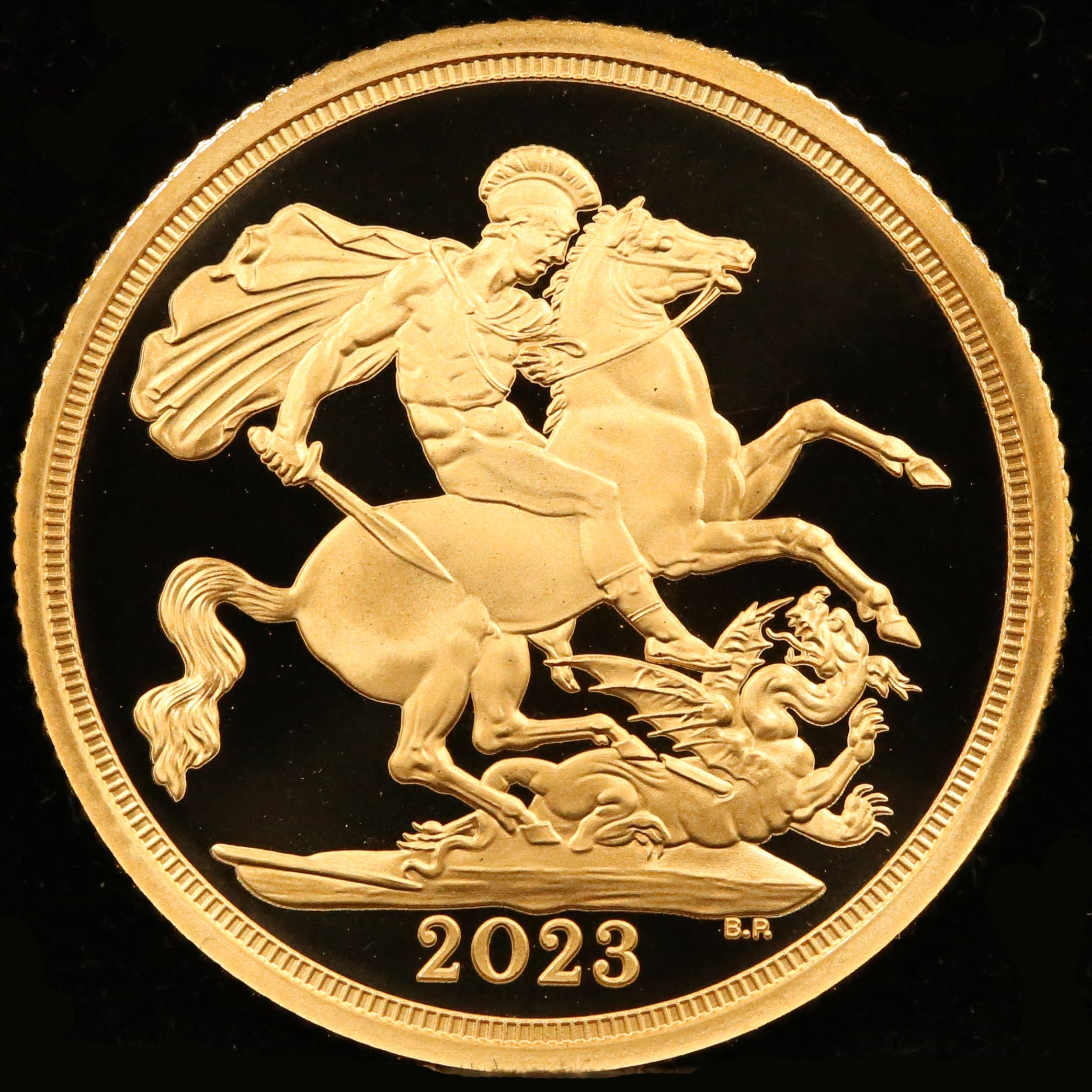 British Sovolin Gold Coin 2023 Charles III