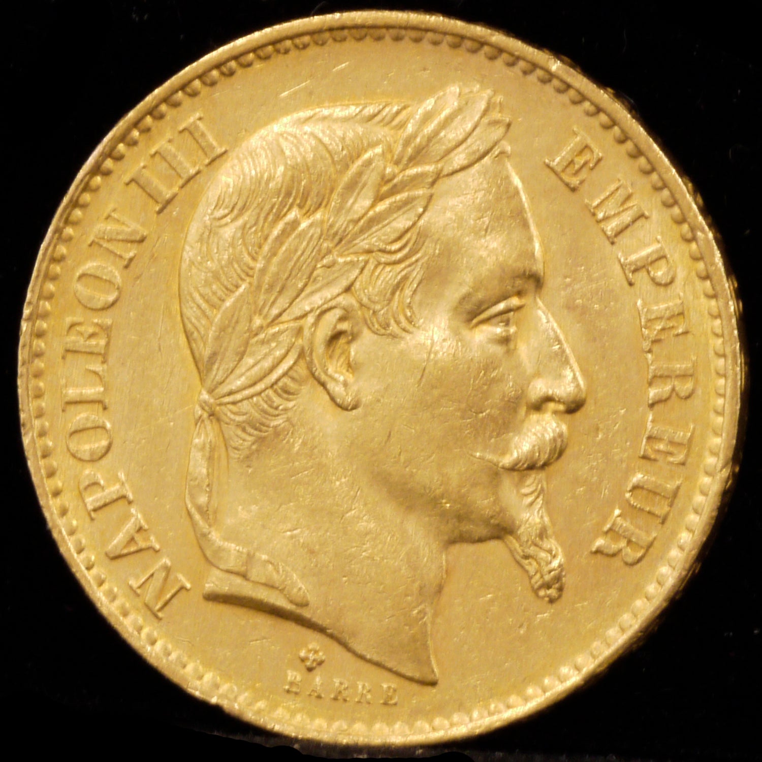 仏 1865年 ナポレオン3世 20フラン金貨 楽天市場】1865年 A フランス ナポレオン3世 20フラン 金貨 有
