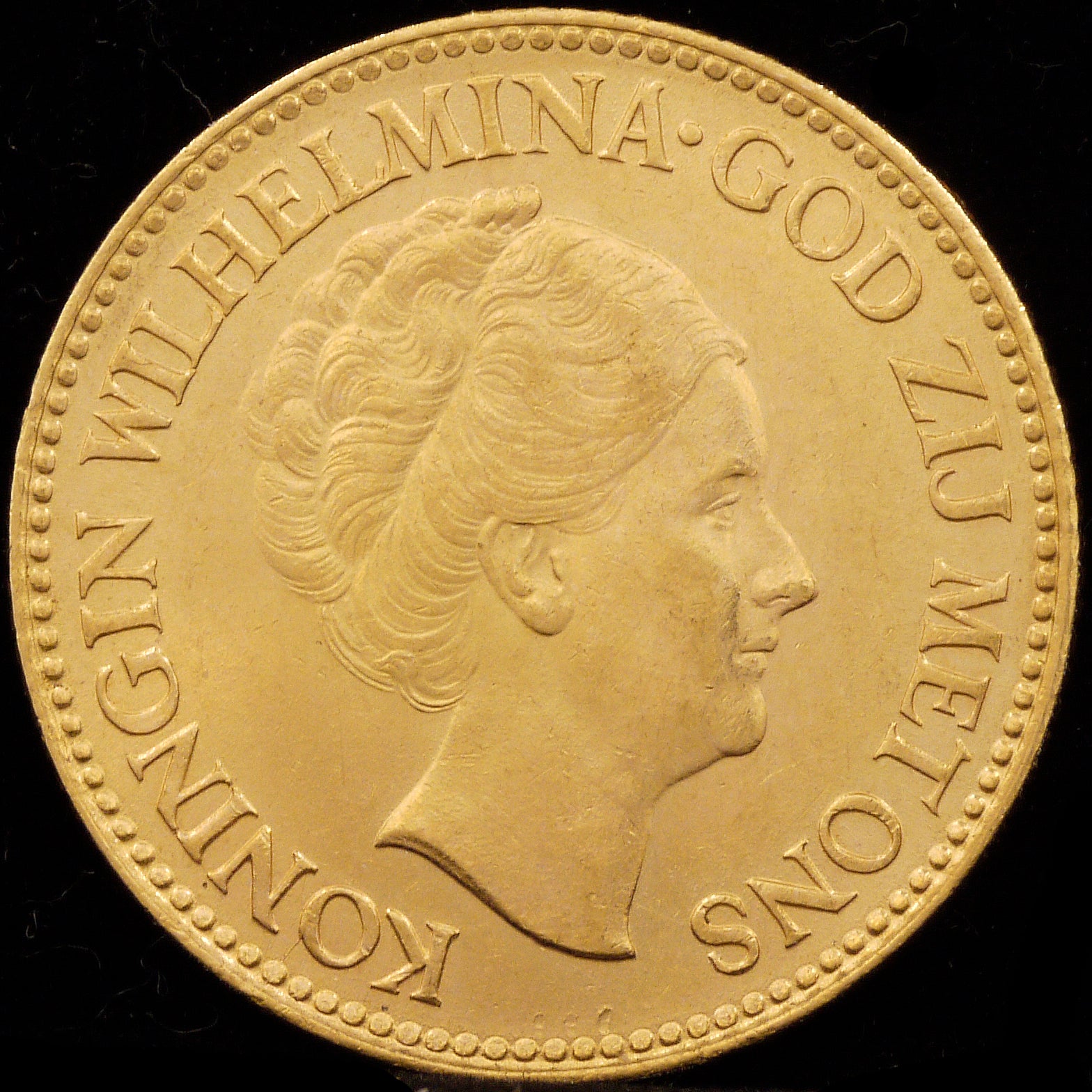 The Netherlands 10 Gluden Gold Coins 1932 Will Helmina