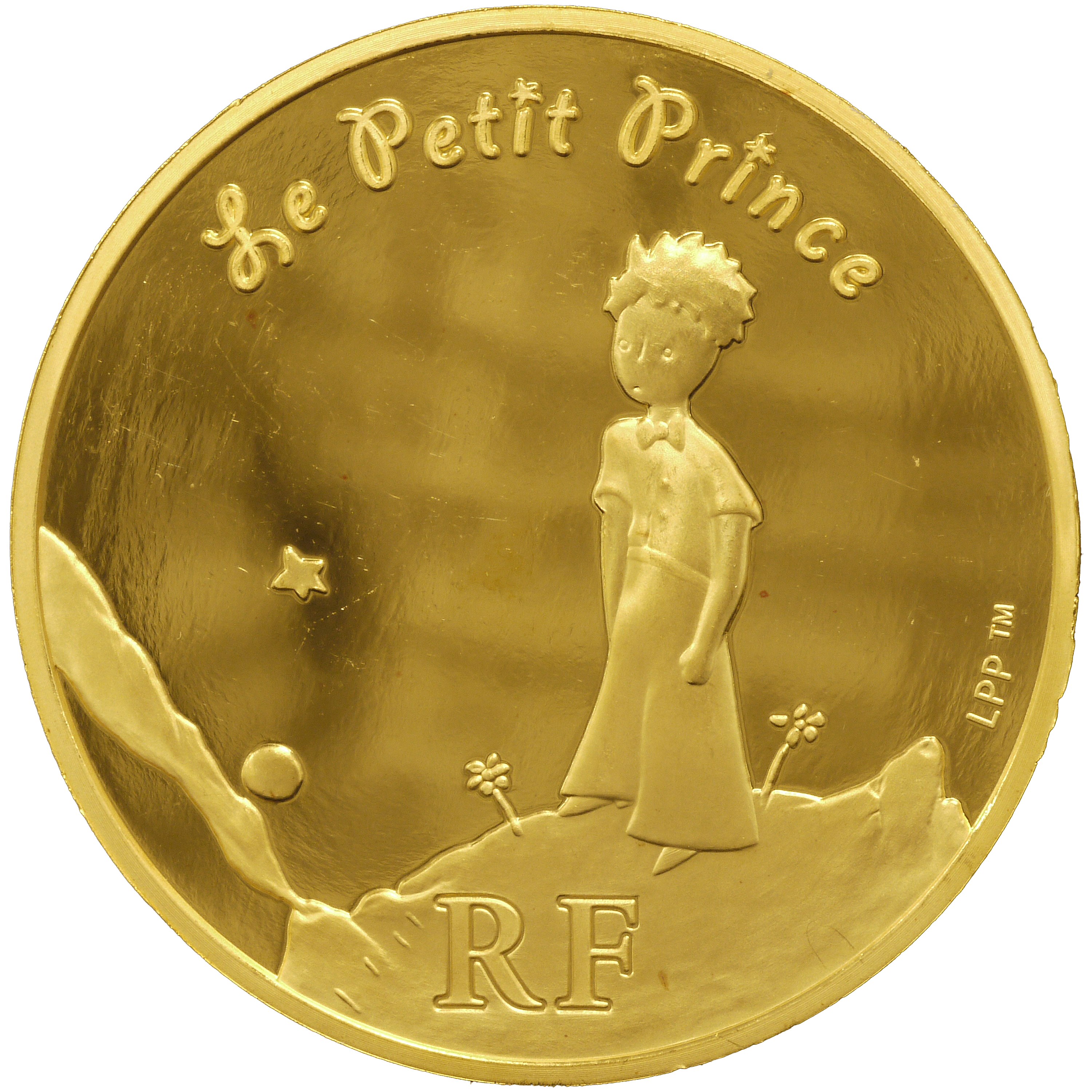 フランス 50ユーロ金貨 2007年 星の王子様