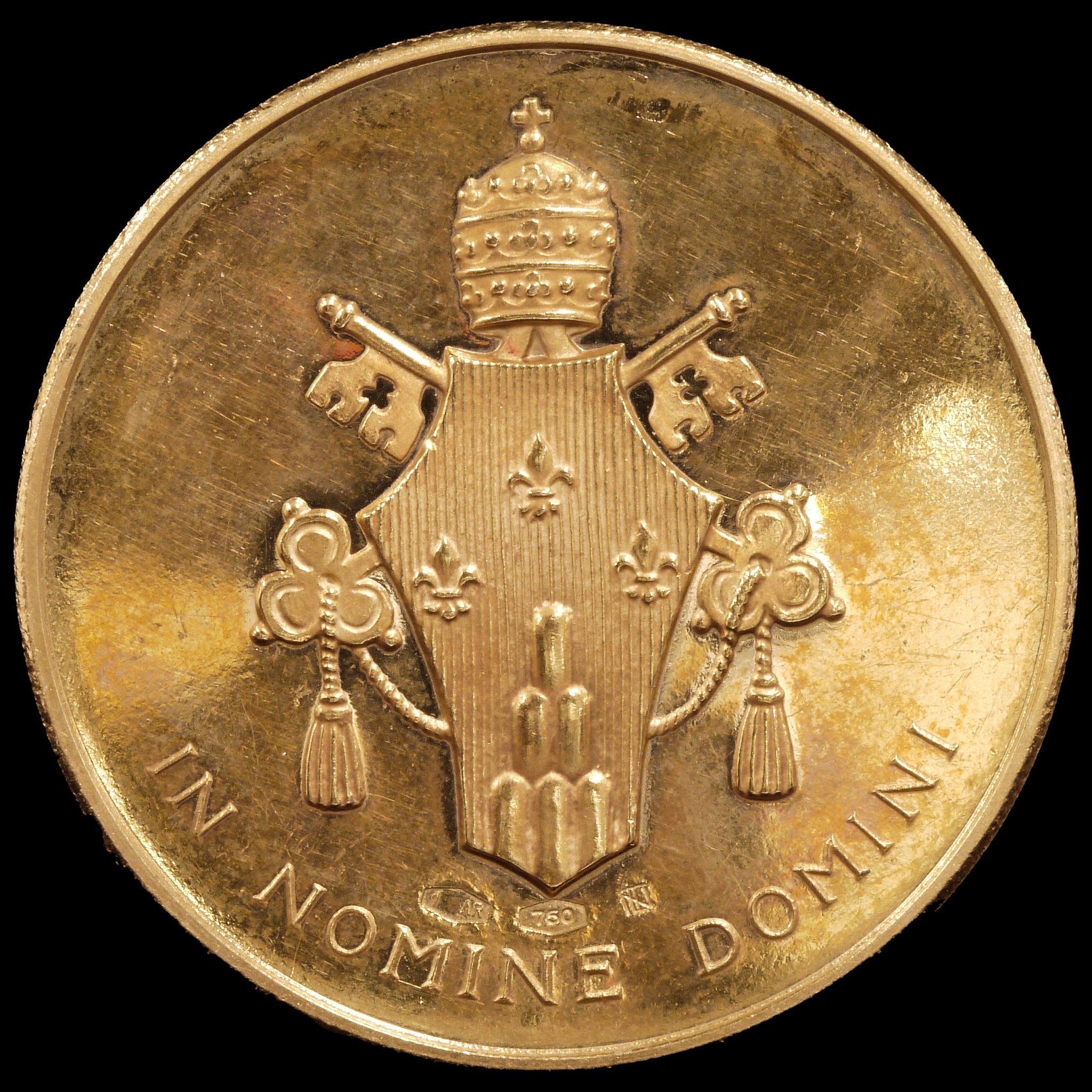 ヴァチカン 金メダル ローマ教皇 パウロ6世 - NJ BUYER'S MARKETPLACE