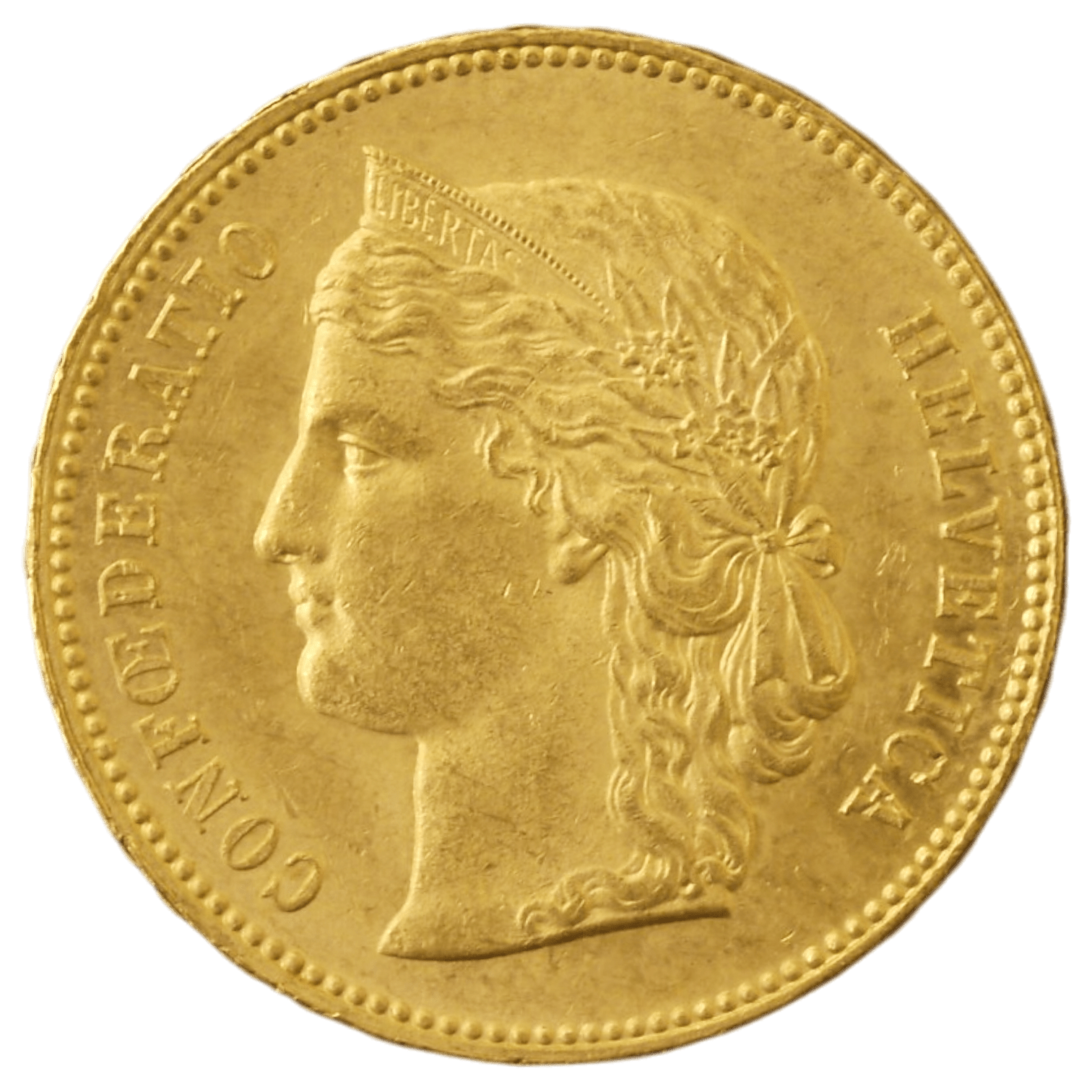 スイス 20フラン金貨 1895年 ベルン鋳 ヘルヴェティア - NJ BUYER'S MARKETPLACE