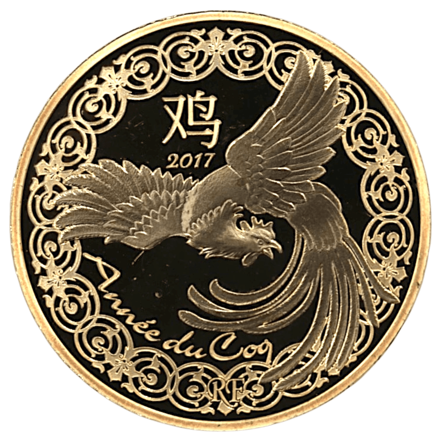 フランス 50ユーロ金貨 2017年 干支 酉年 - NJ BUYER'S MARKETPLACE
